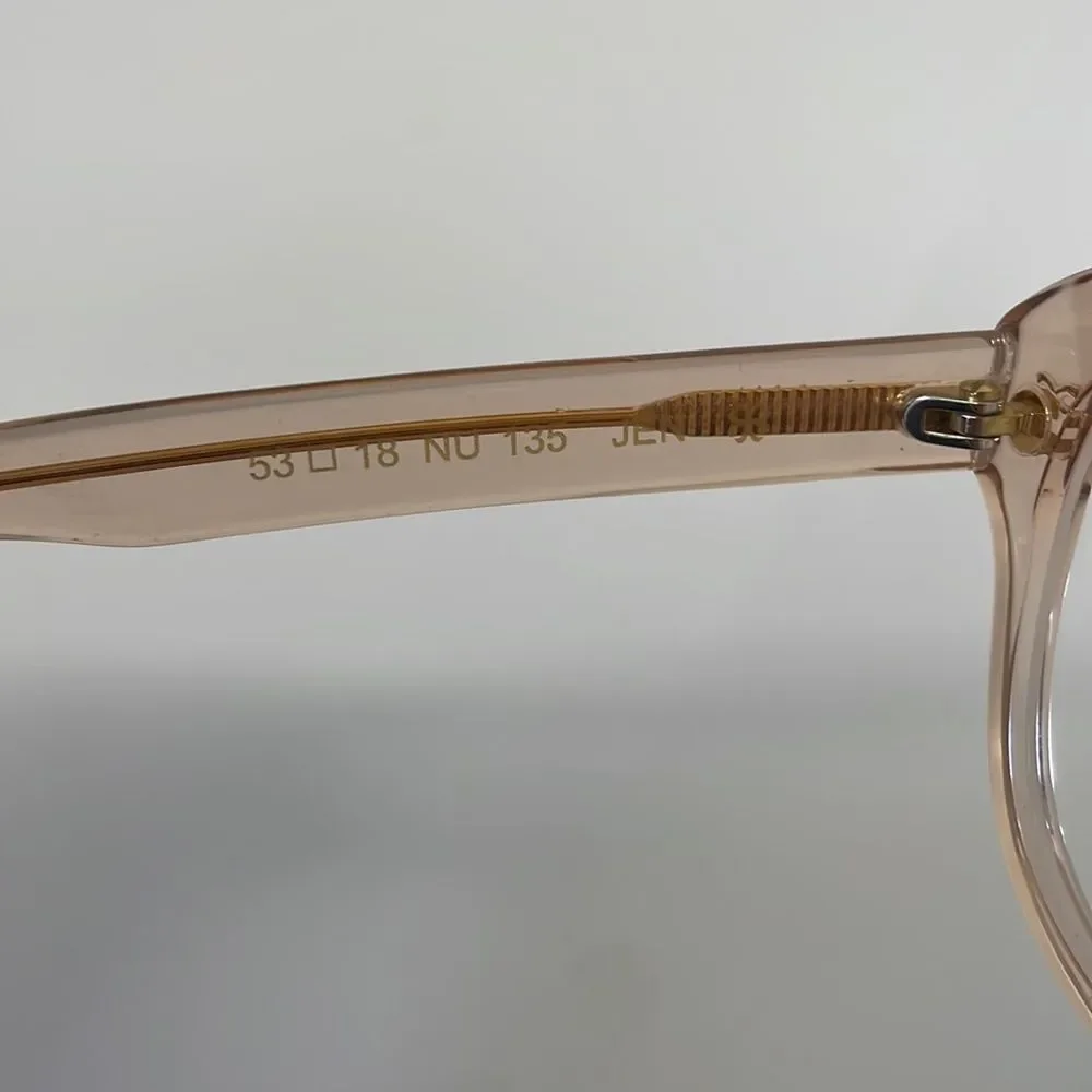 Velvet Eyeglasses, JEN, Transparent Light Pink - NEW - Picture 6 of 8